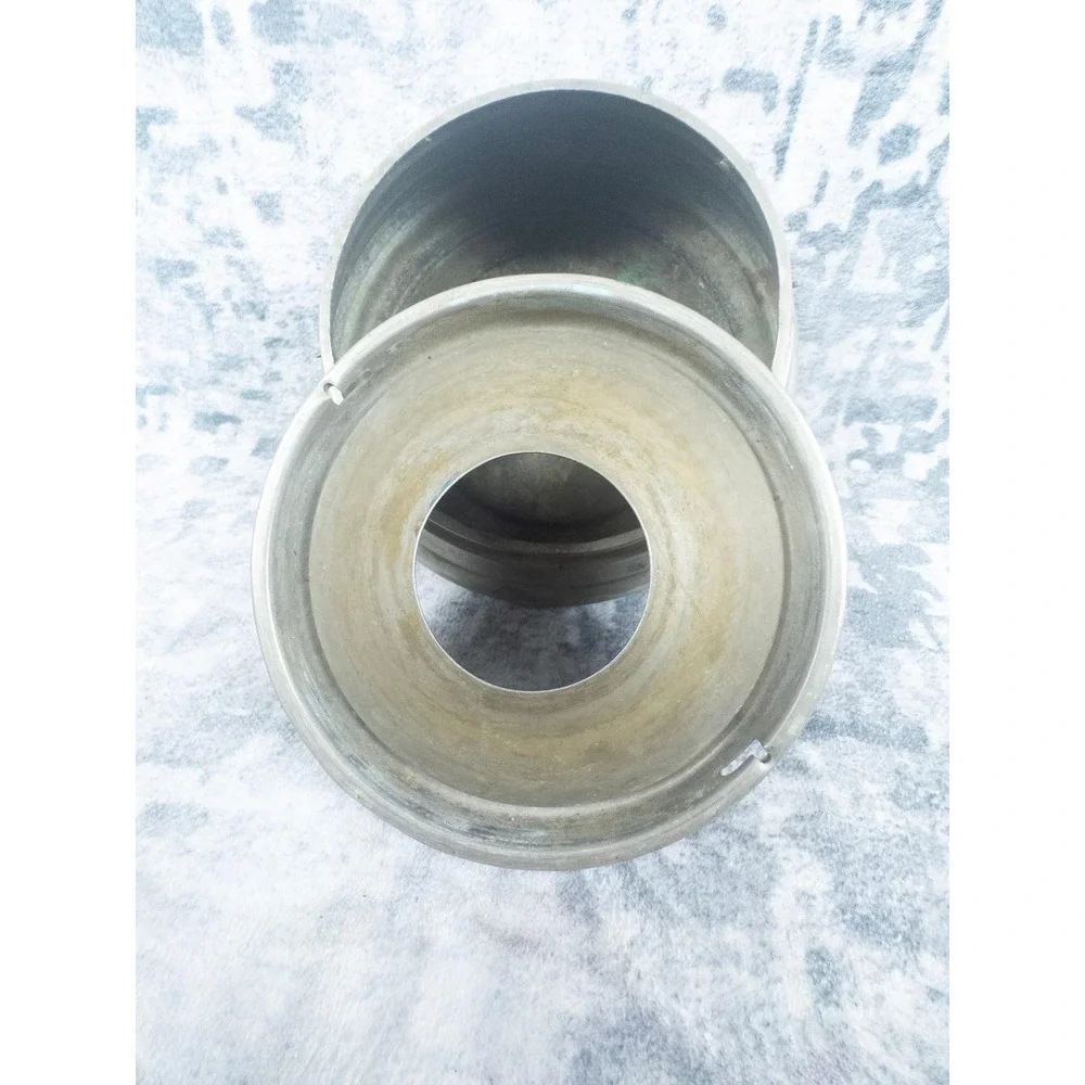 Vtg‎ Pullman Palace Car Company Spittoon Nickel Plate Copper Railroad Decor